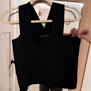 House of Harlow 1960 Black Crop Top
